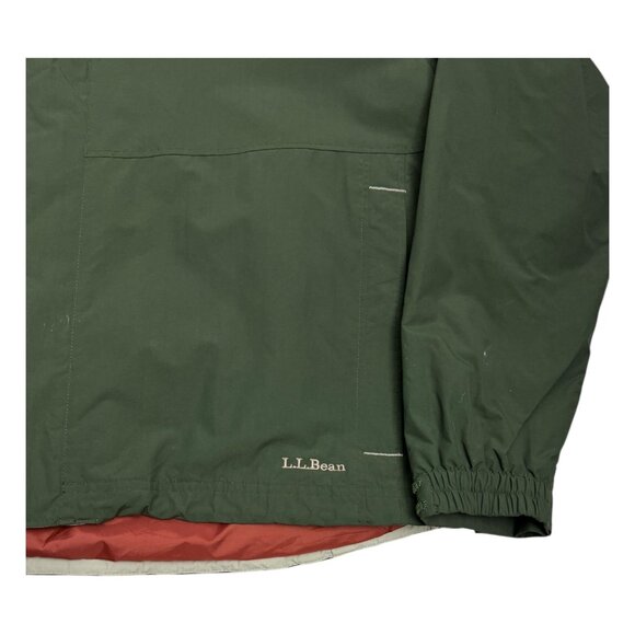 LL BEAN Waterproof Light Windbreaker Designer Outdoor Rain Jacket Mens XL - Picture 6 of 6